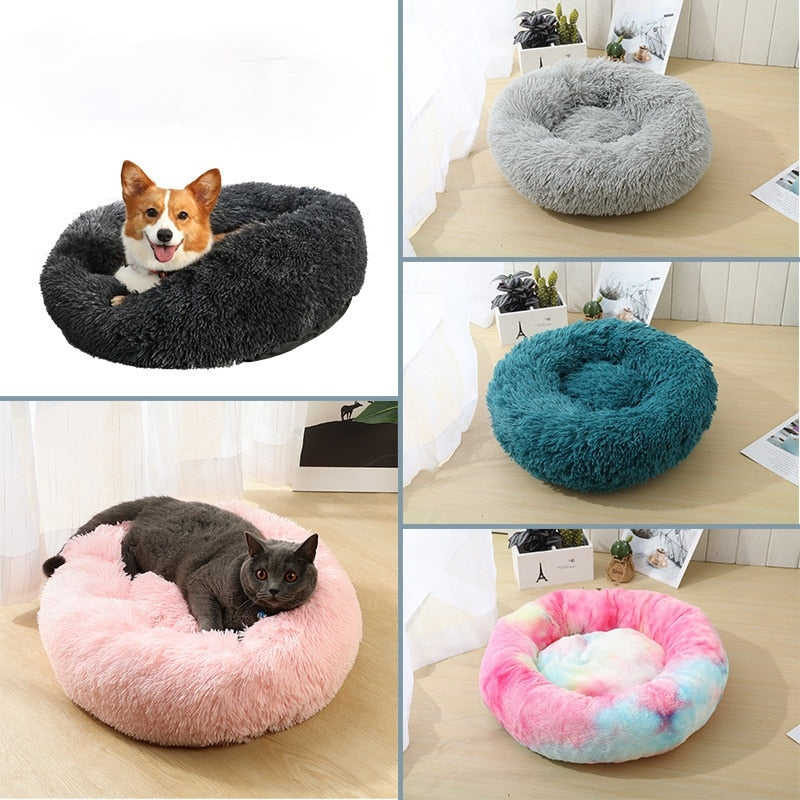 Pet Nest Warm Soft Plush Sleeping Bed Pad Kennel Breathable Dog Cat House Pet Bed Dog house Animals Supplies