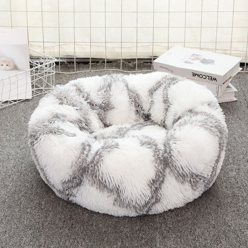 Pet Nest Warm Soft Plush Sleeping Bed Pad Kennel Breathable Dog Cat House Pet Bed Dog house Animals Supplies